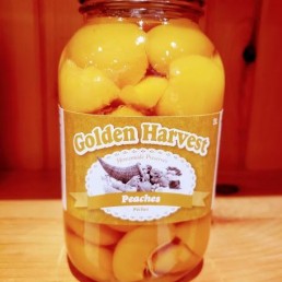 Peaches - Canned - Golden Harvest - assorted sizes
